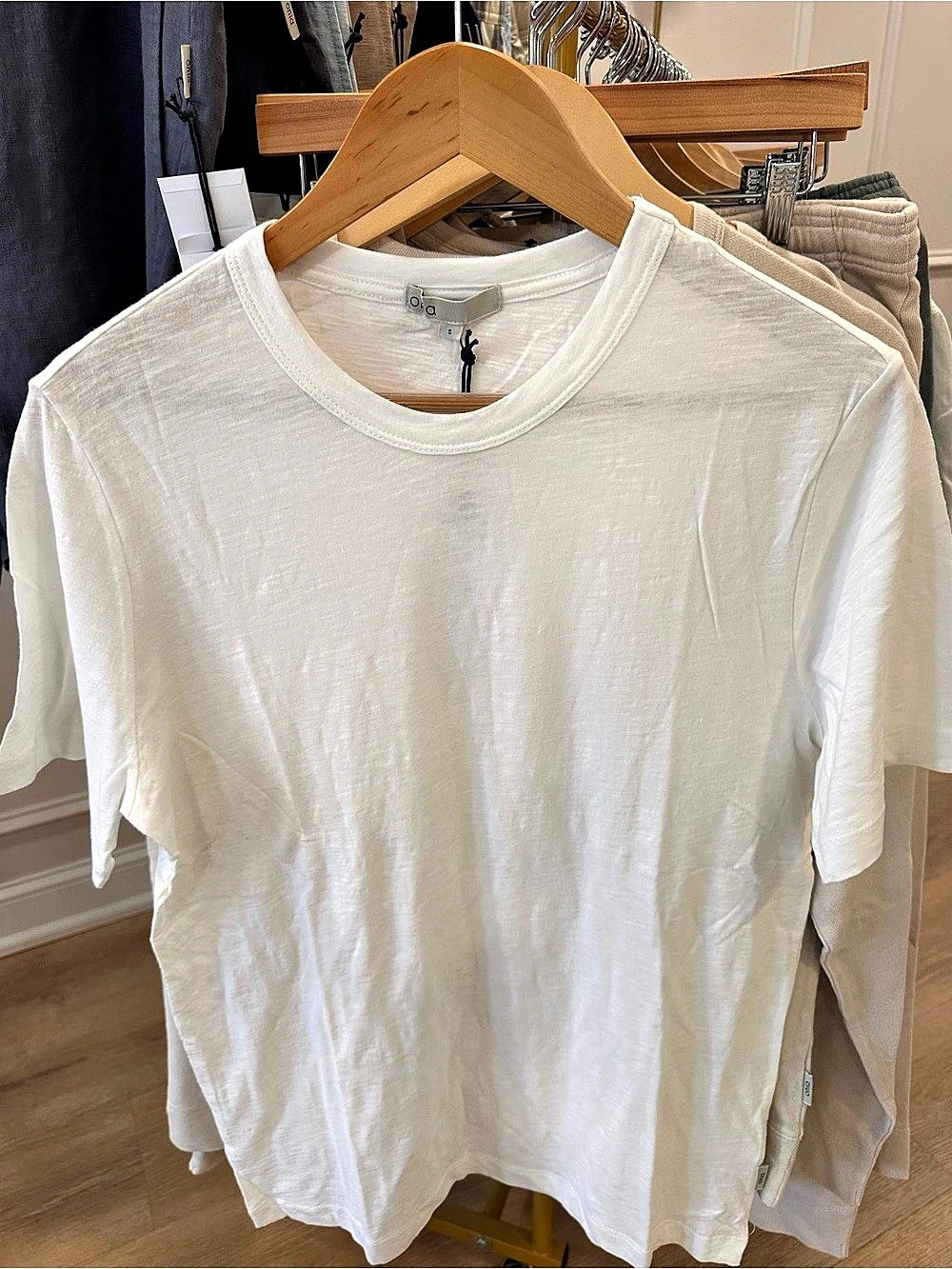 NWT Onia Short Sleeve Slub Tee